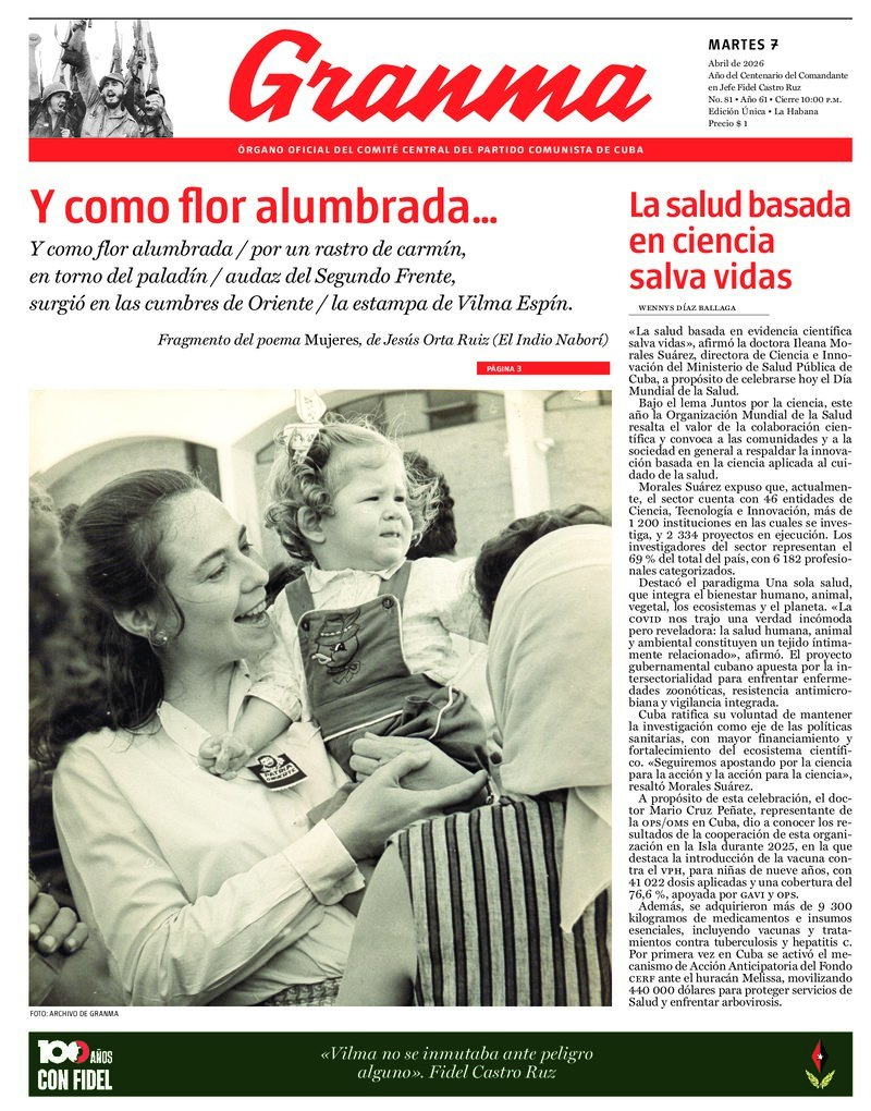 Prensa cubana destaca temas clave en edición del 7 de abril de 2026