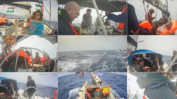 Israel intercepta flotilla humanitaria rumbo a Gaza y detiene a más de 400 activistas