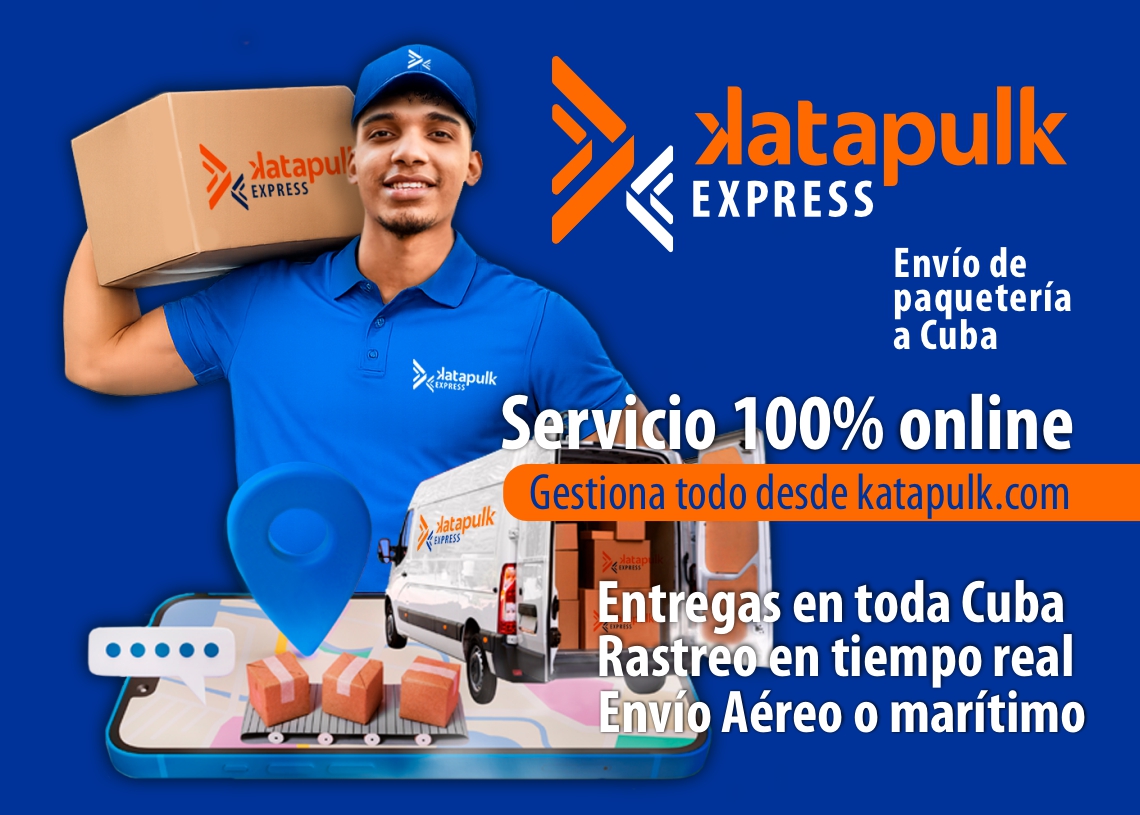 Katapulk Express mantiene envíos a Cuba y recomienda anticipar pedidos
