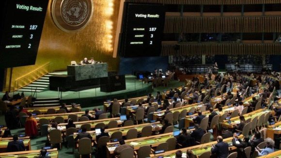 China demanda en la ONU fin del bloqueo de EE.UU. a Cuba