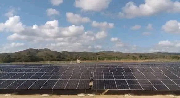 Cuba conecta al Sistema Eléctrico Nacional el Parque Solar La Moza con 21.8 MW