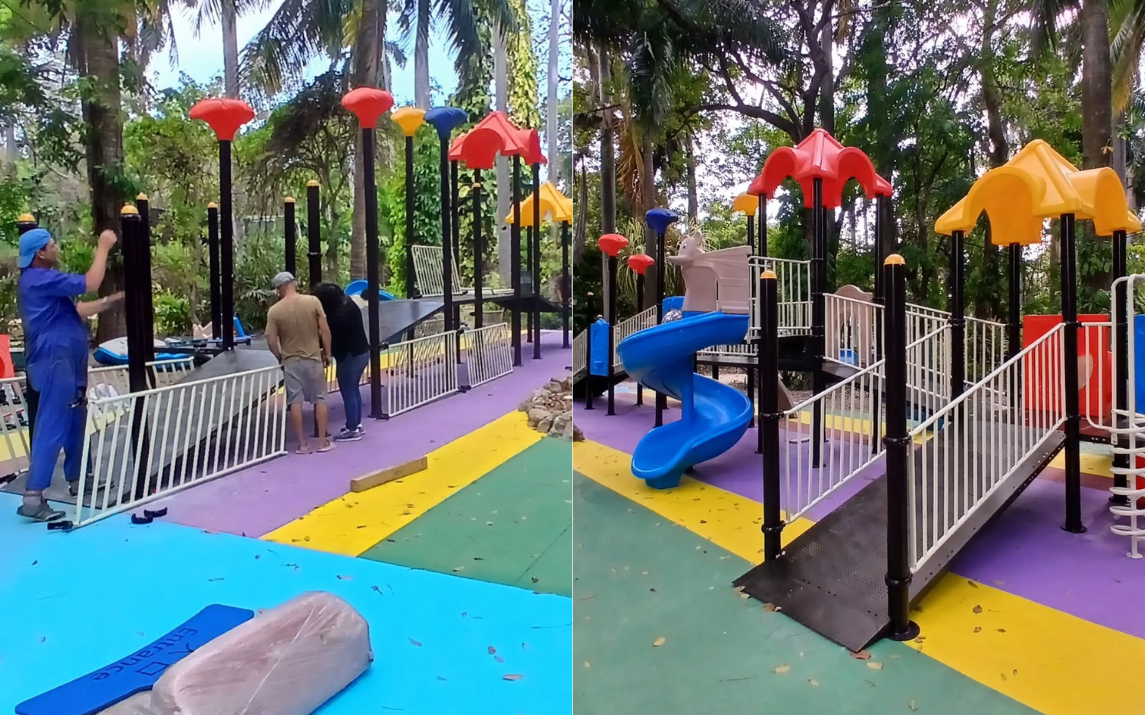 La Habana inaugura su primer parque infantil inclusivo en la Quinta de los Molinos