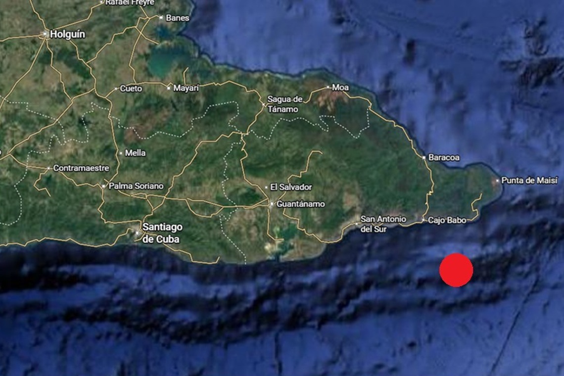 Fuerte sismo sacude el oriente de Cuba esta madrugada