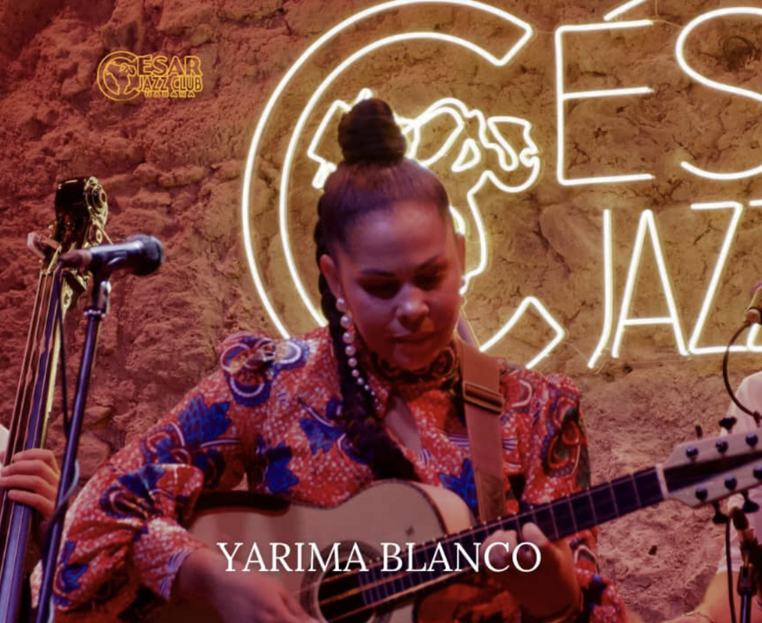 Yarima Blanco se presenta en el César Jazz Club de La Habana