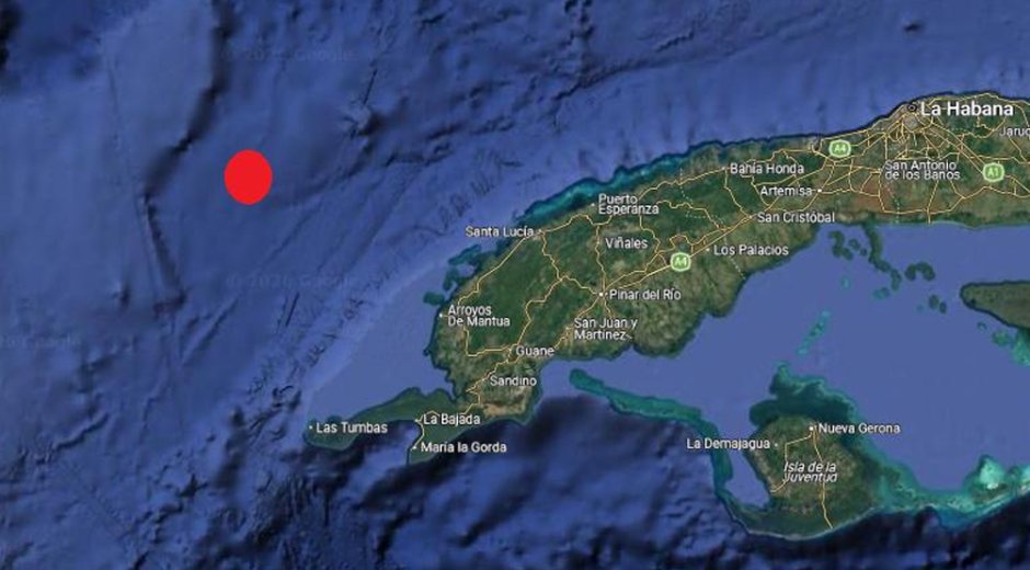Sismo en Cuba y México