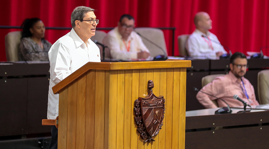 Bruno Rodríguez denuncia agravamiento del contexto político internacional para Cuba