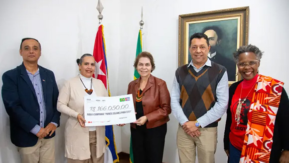Brasil apoya a Cuba