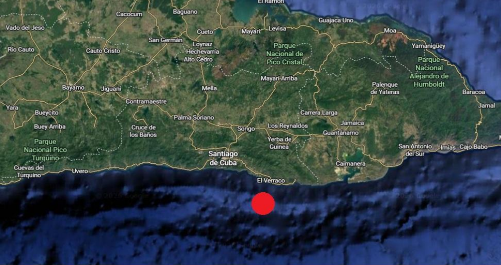 Sismo de magnitud 3.6 se registra en Santiago de Cuba