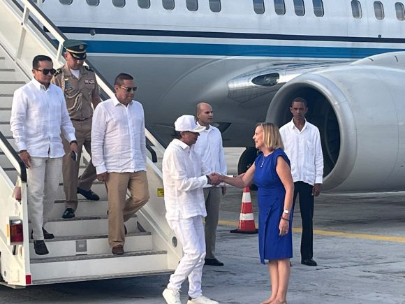 Gustavo Petro visita Cuba