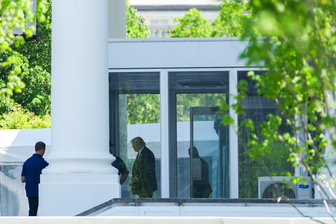 Aprobación de Trump en mínimo