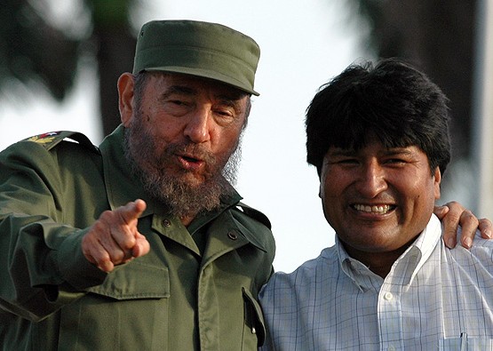 Evo Morales destaca legado de Fidel Castro