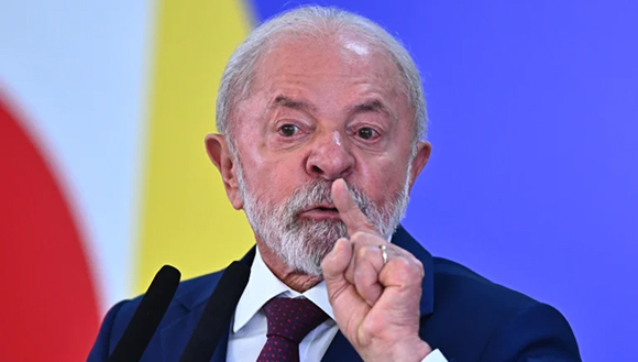 Lula alerta sobre invasión