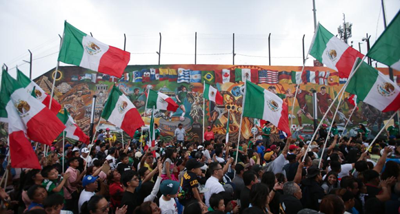 México logra récord Guinness con mural más grande del mundo hecho con pincel