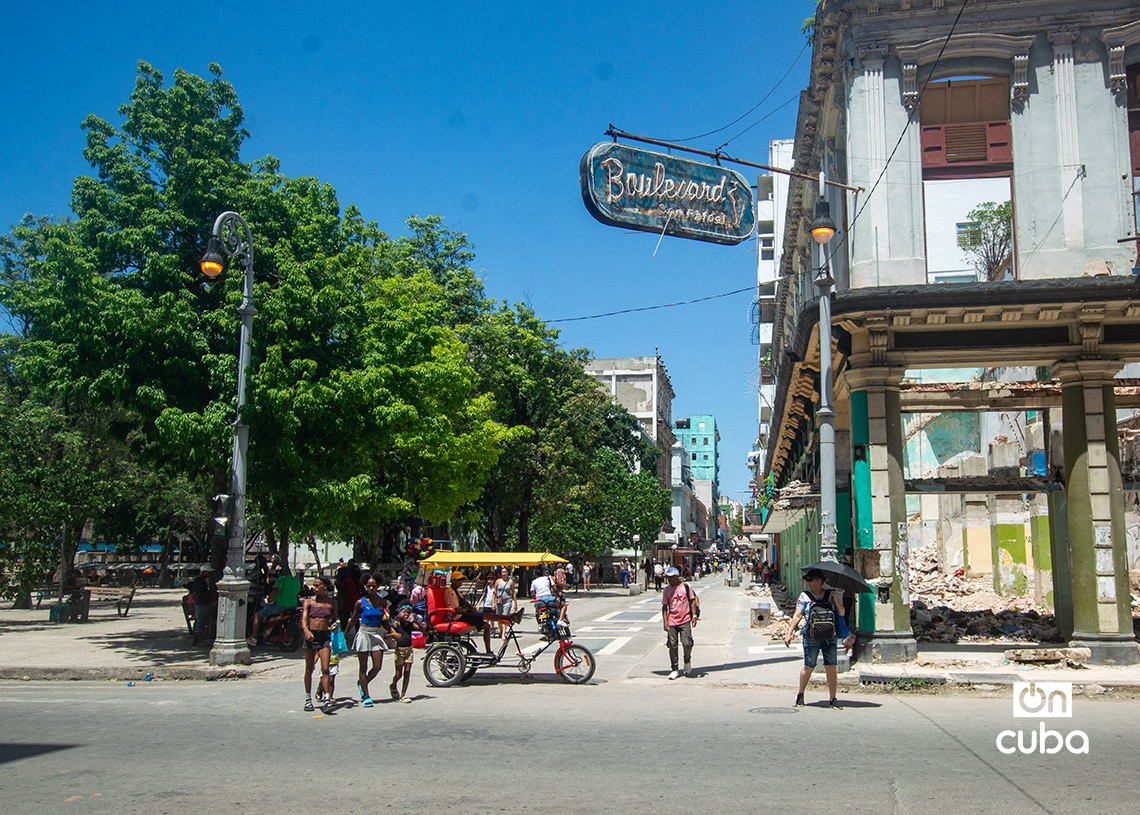 Calle San Rafael en La Habana: entre la historia y el desgaste actual