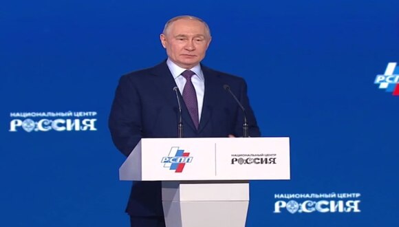 Putin en congreso de empresarios