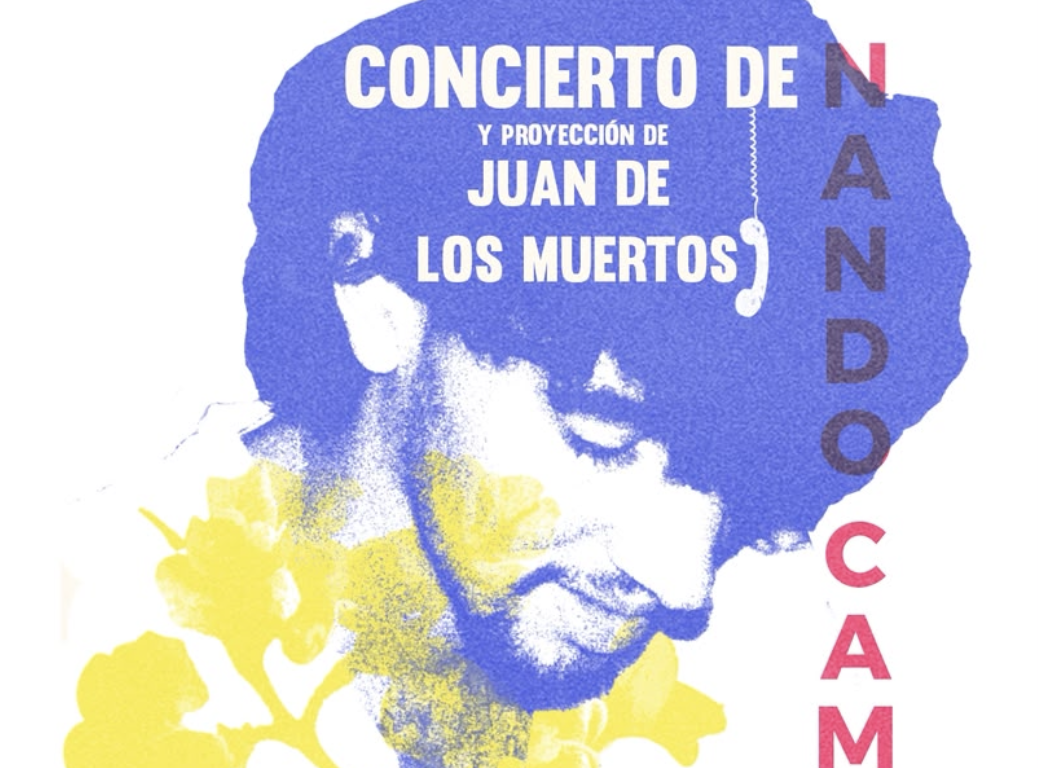 Casa de la Salamandra acoge concierto de Nando Camejo y proyección de Juan de los Muertos
