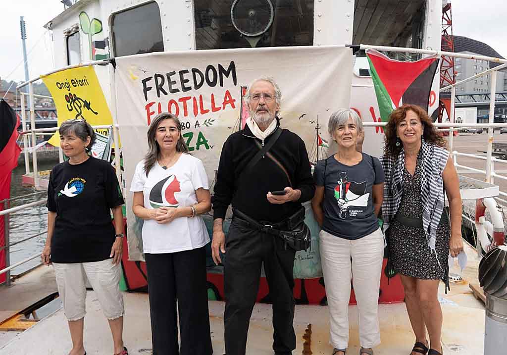 Nueva expedición de ayuda humanitaria zarpará hacia Gaza desde España