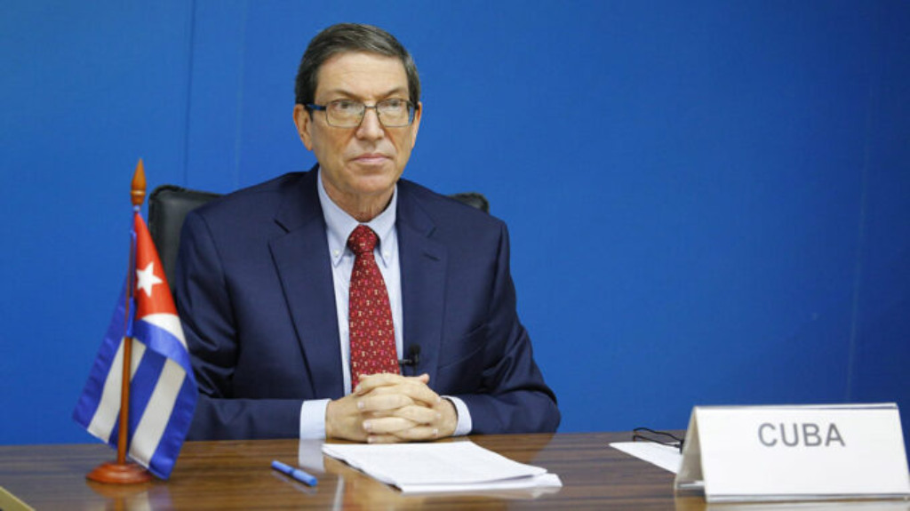 Canciller cubano califica de absurda la idea de que Cuba amenace a EE.UU.