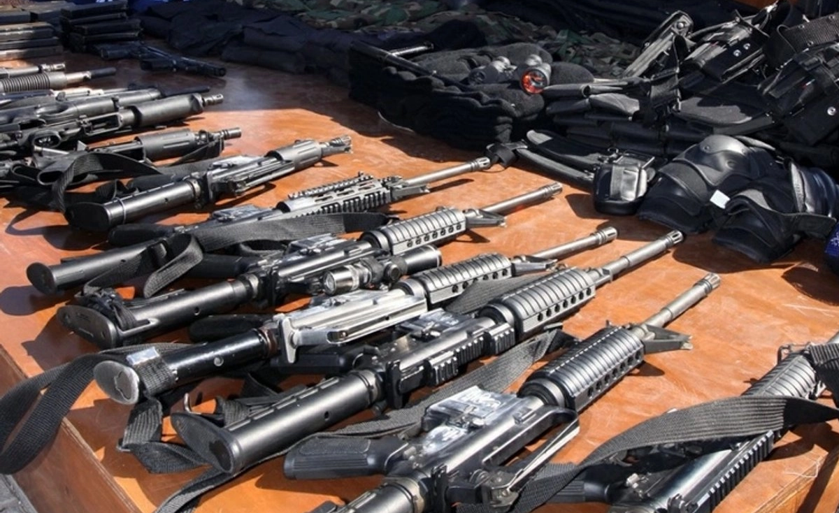 México registra récord de armas decomisadas con origen en EE.UU.: 71%