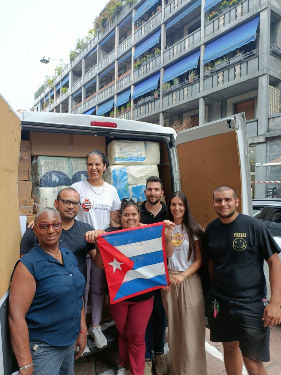 Cuba recibe ayuda solidaria