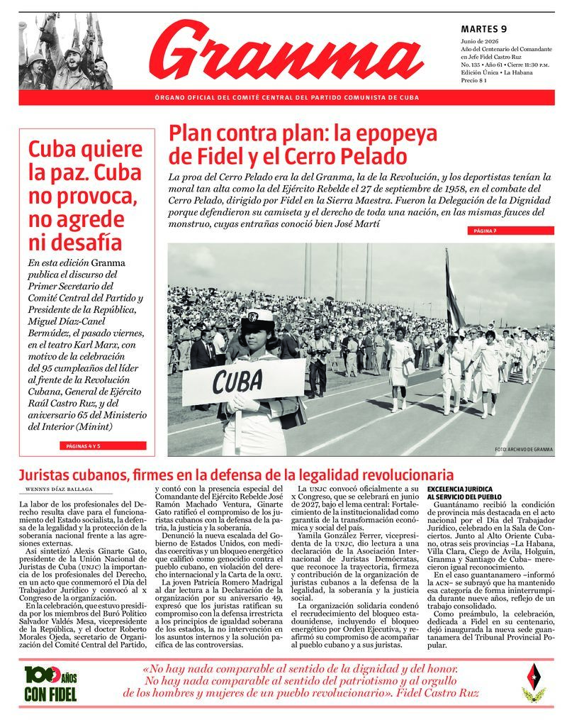 Prensa cubana destaca temas clave en ediciones del 9 de junio de 2026
