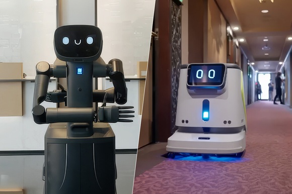 China construye el primer hotel completamente automatizado con robots