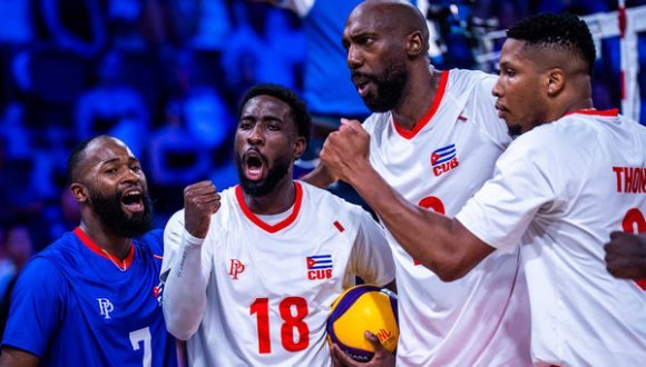 Cuba clasifica a voleibol masculino en Juegos Olímpicos Los Ángeles 2028