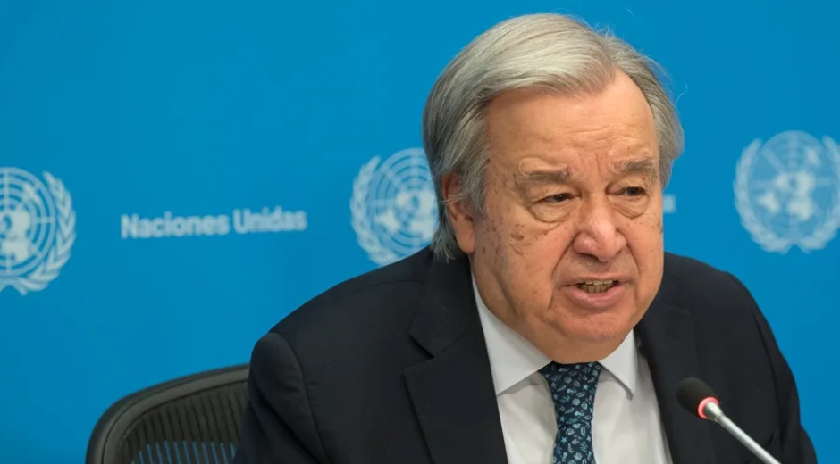 Guterres: No hay solución militar para Cuba