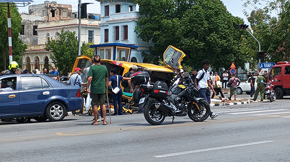 Accidente en La Habana