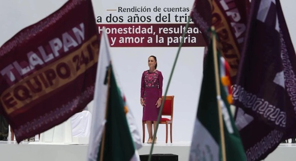 Sheinbaum celebra dos años de gobierno