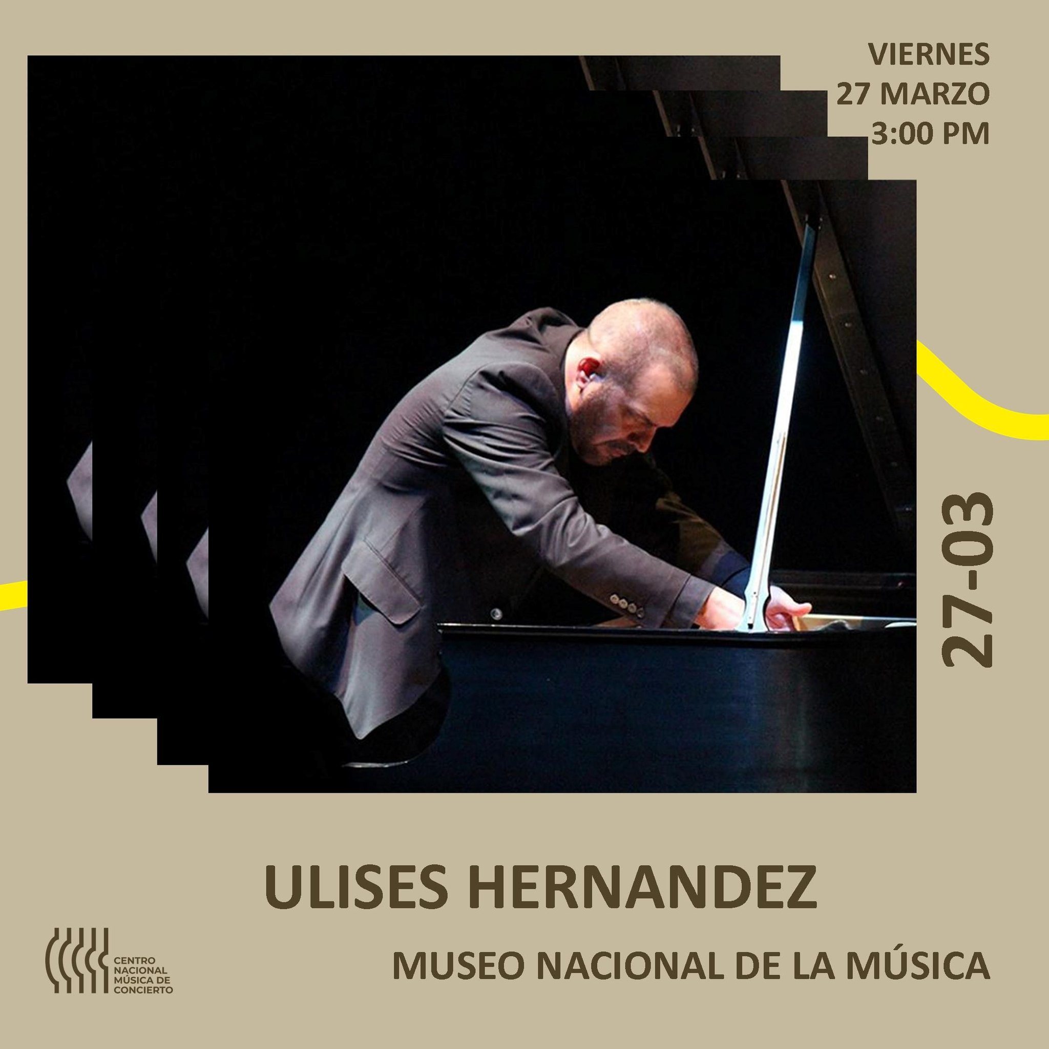 Ulises Hernández presenta su música en el Museo Nacional de la Música