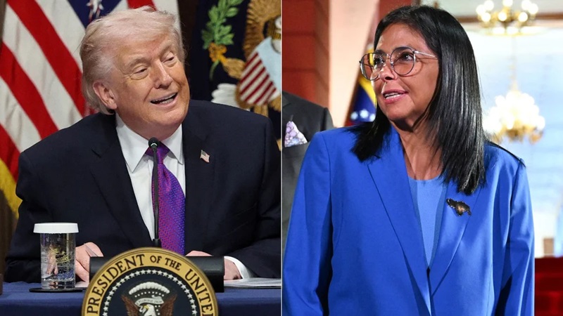 Trump y Rodríguez se reunirán en Nueva York al margen de la Asamblea General de la ONU