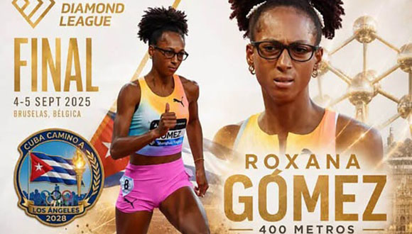 Roxana Gómez obtiene sexto lugar en 400 metros de la Liga del Diamante 2026
