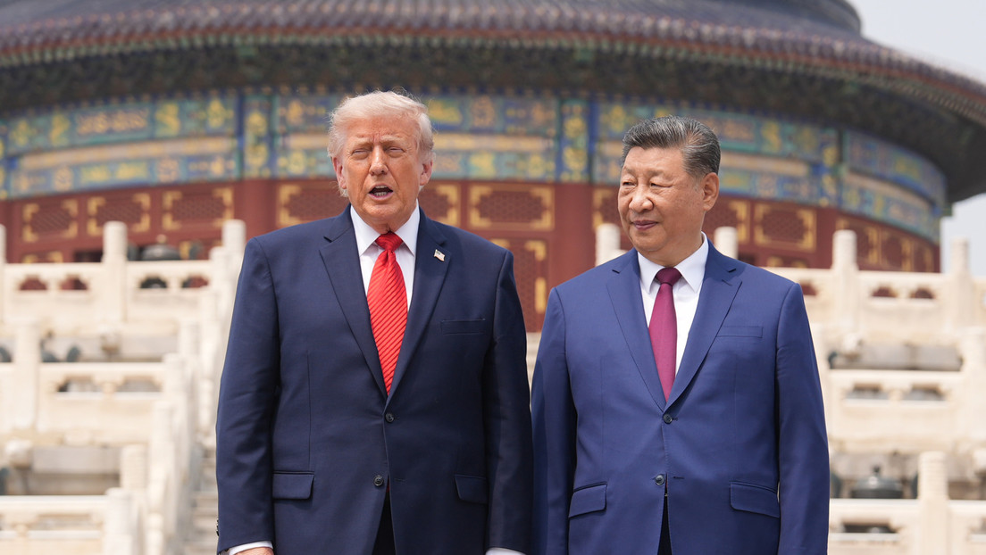 Xi Jinping y Donald Trump visitan el Templo del Cielo