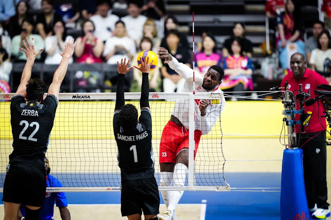 Cuba derrota a Argentina y mantiene opciones en Liga de Naciones de Voleibol