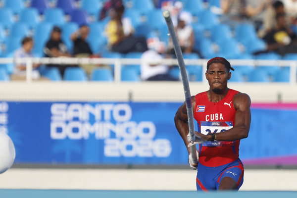 El decatlonista cubano Josmi Sánchez: más allá de las medallas en Santo Domingo 2026
