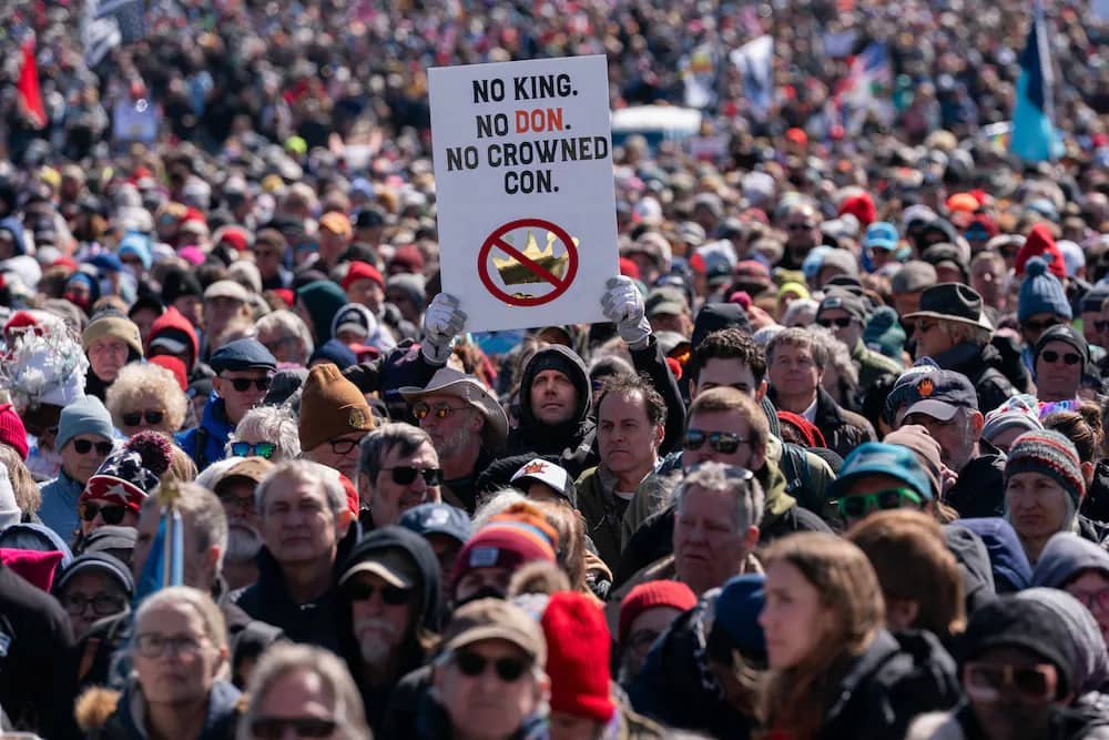 Masivas protestas en EE.UU. contra políticas de Trump e intervención en Irán