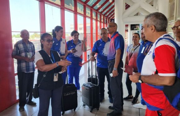 Atletas cubanos llegan a República Dominicana
