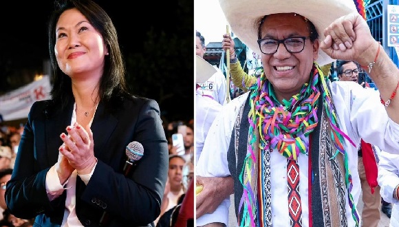 Perú proclama resultados presidenciales: Fujimori y Sánchez a segunda vuelta
