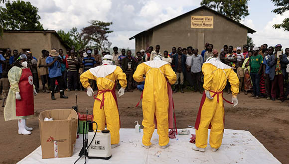 Brote de ébola en África central